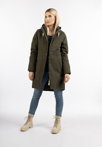 Manteau fonctionnel Schmuddelwedda en vert