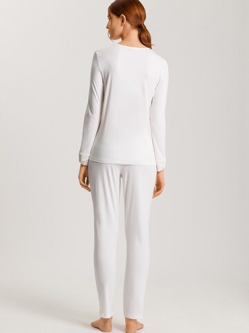 Hanro Pyjama 'Virginia' in Weiß