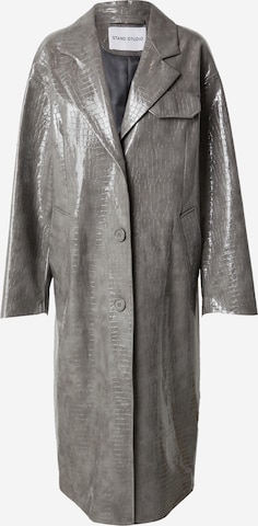 STAND STUDIO Between-seasons coat 'Haylo' in Grey: front