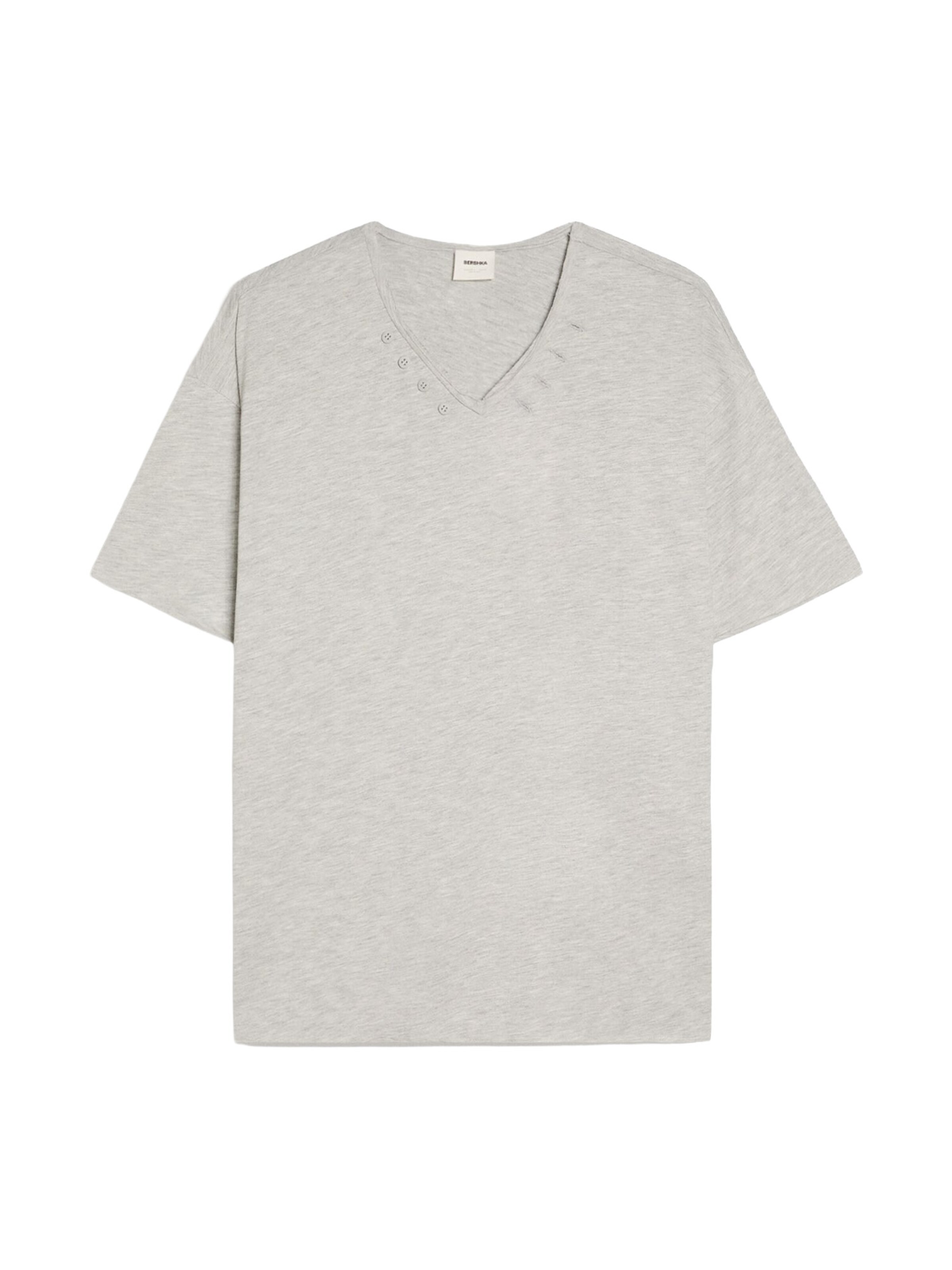 Bershka Majica v velikosti XS  | pegasto siva barva, Prikaz izdelka