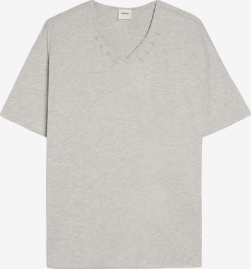 Bershka T-Shirt in Grau: Vorderseite