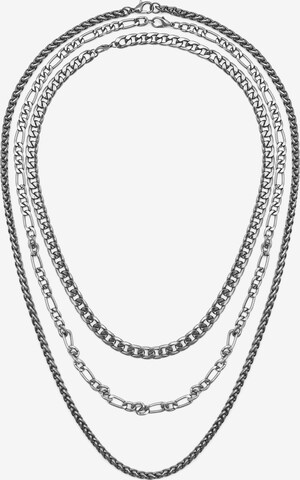 Pull&Bear Necklace in Silver: front