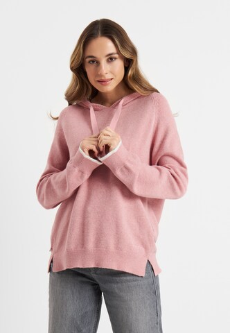 Frieda & Freddies NY Sweatshirt in Red: front