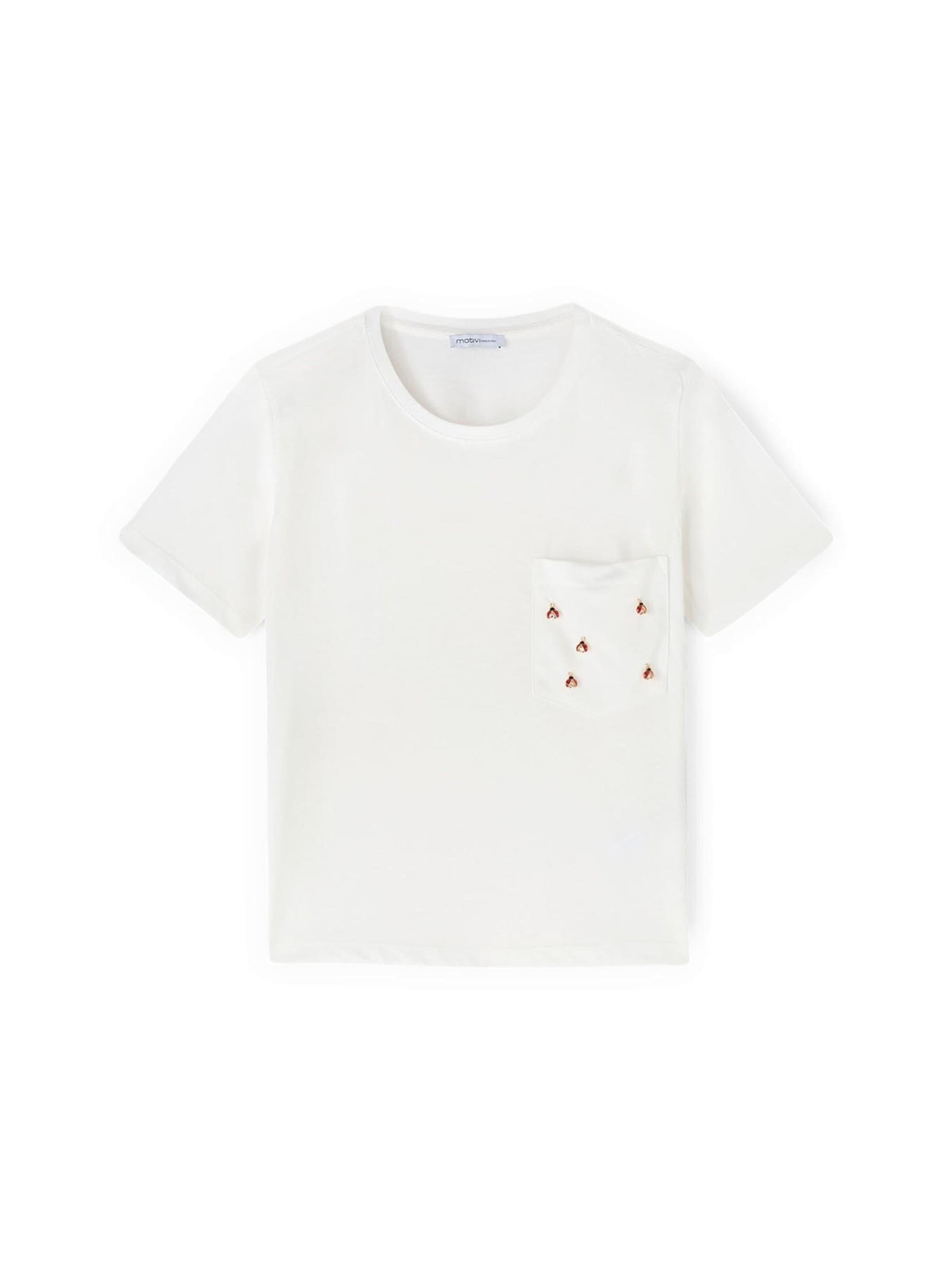 MOTIVI Shirt in XXL/Regular in White, Item view