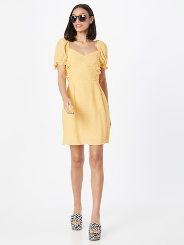 Robe d’été 'KAYSA' NAF NAF en jaune