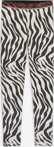 Skinny Leggings 'ANIMAL REMIX' PUMA en beige : devant