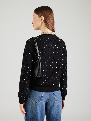 VERO MODA Πλεκτή ζακέτα 'VMSABA' σε μαύρο