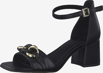 MARCO TOZZI Strap Sandals in Black: front