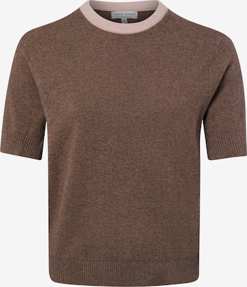 Pull-over Marie Lund en bleu : devant