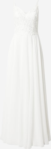mascara Večerné šaty - biela: predná strana