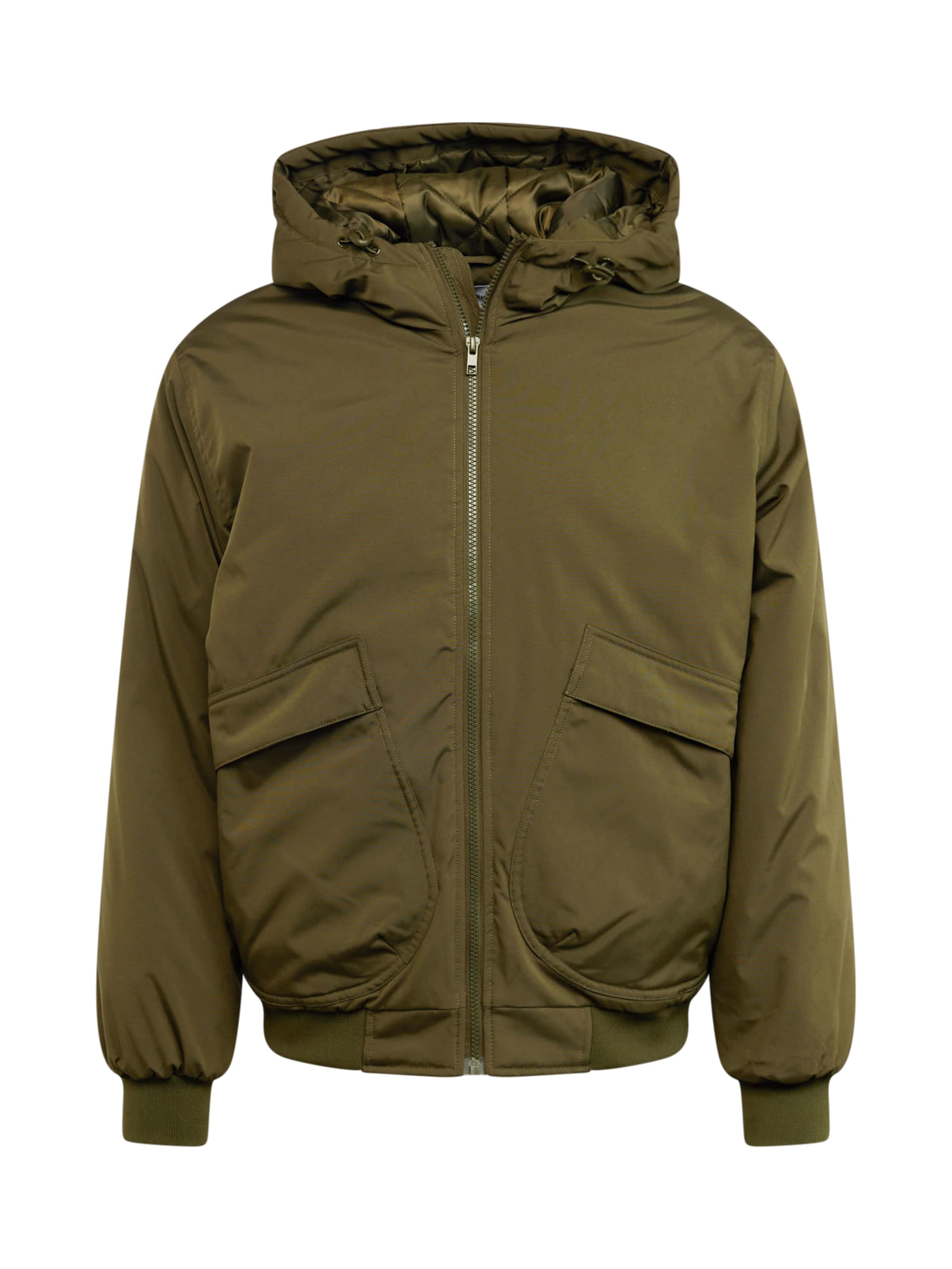 žalia ABOUT YOU Demisezoninė striukė &#x27;Jannek&#x27;: priekis