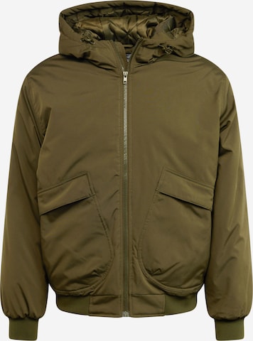 ABOUT YOU Between-Season Jacket 'Jannek' in Green: front