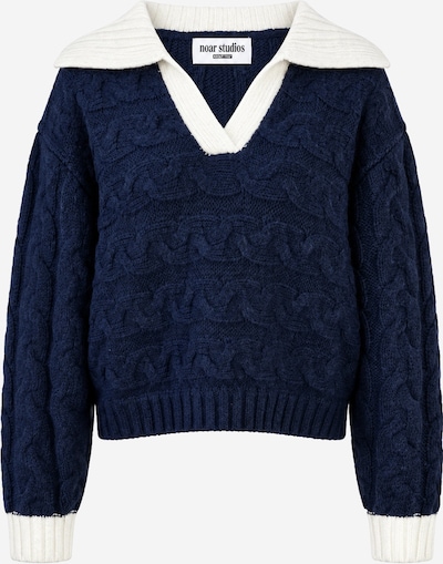 noar studios Sweater in XS in Blue / White, Item view