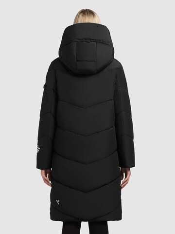 Manteau d’hiver 'Jange2 Matt' khujo en noir