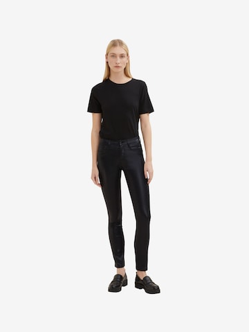 Coupe slim Jean 'Alexa' TOM TAILOR en noir