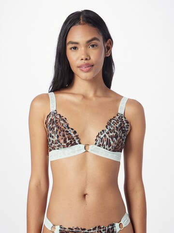 Triangle Soutien-gorge 'CEETAH' Stella McCartney en marron : devant