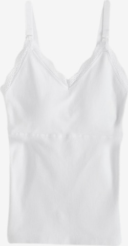 Next Top in Weiß: Vorderseite