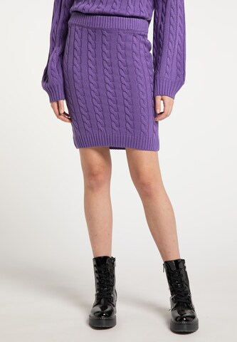 MYMO Skirt in Purple: front