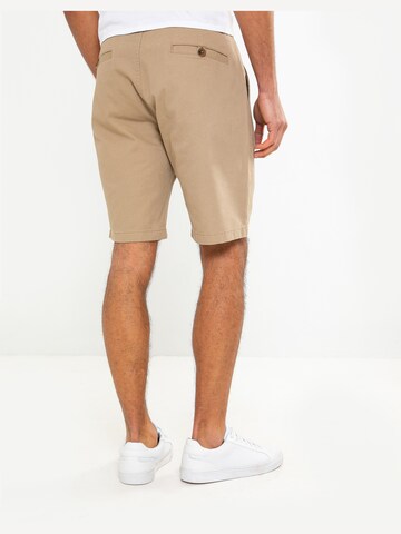 Threadbare Regular Chino Pants 'Southsea' in Beige