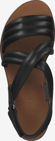 Paul Green Strap Sandals in Black