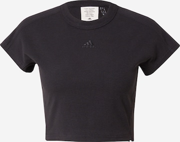 ADIDAS SPORTSWEAR Funktionstopp i svart: framsida