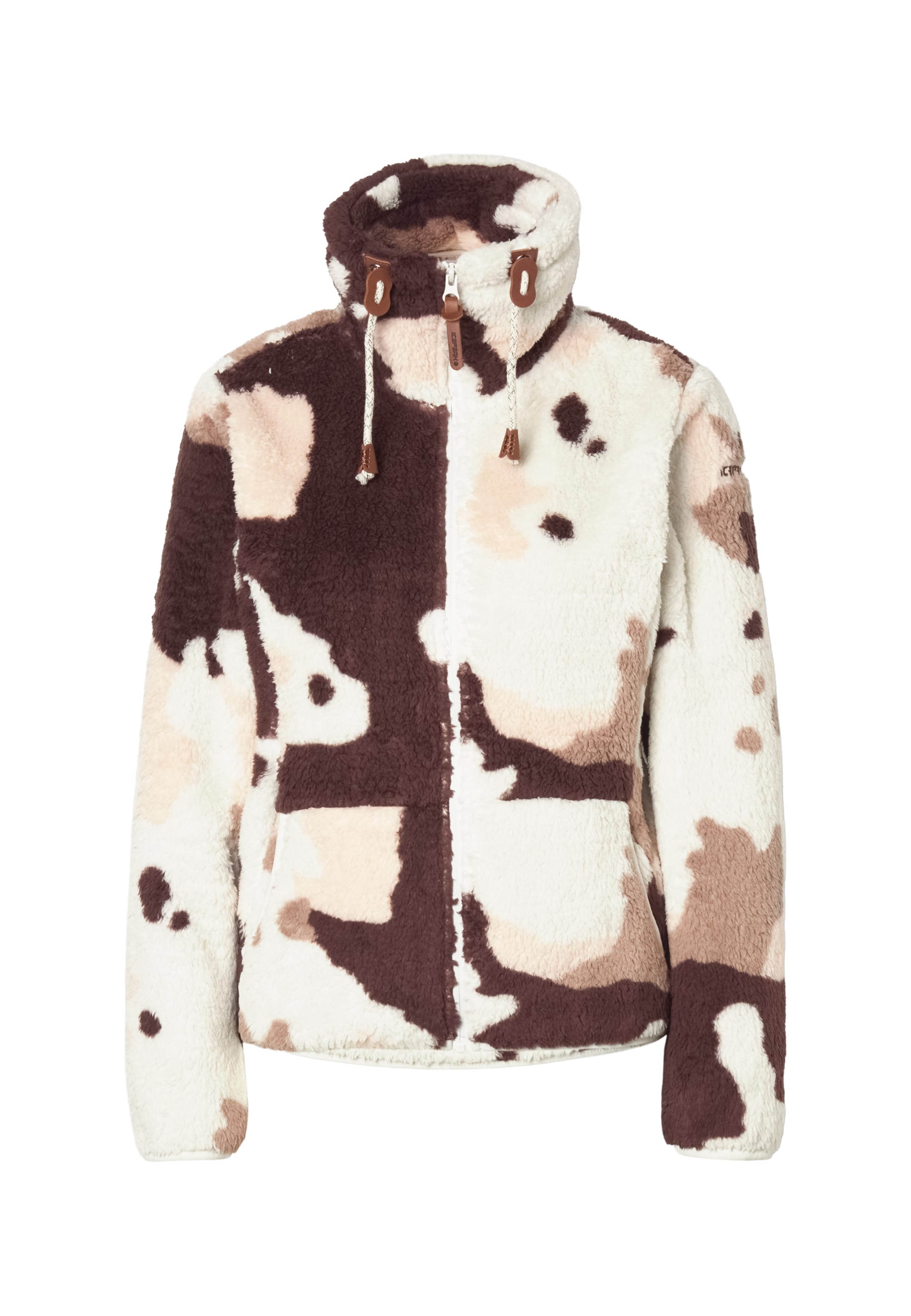 Veste en polaire fonctionnelle 'COLOMA' ICEPEAK en blanc : devant