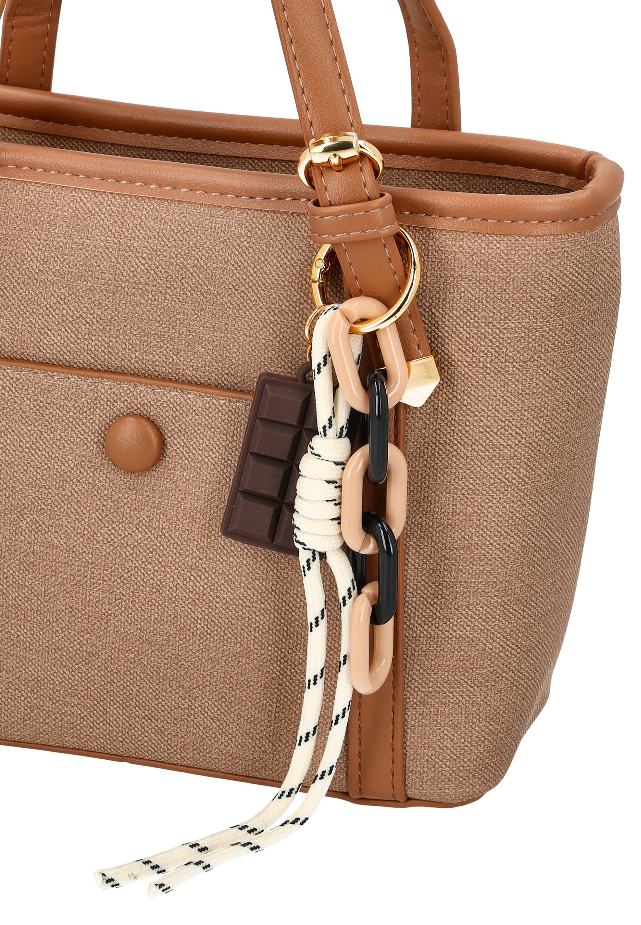 Usha - Mala de ombro em castanho