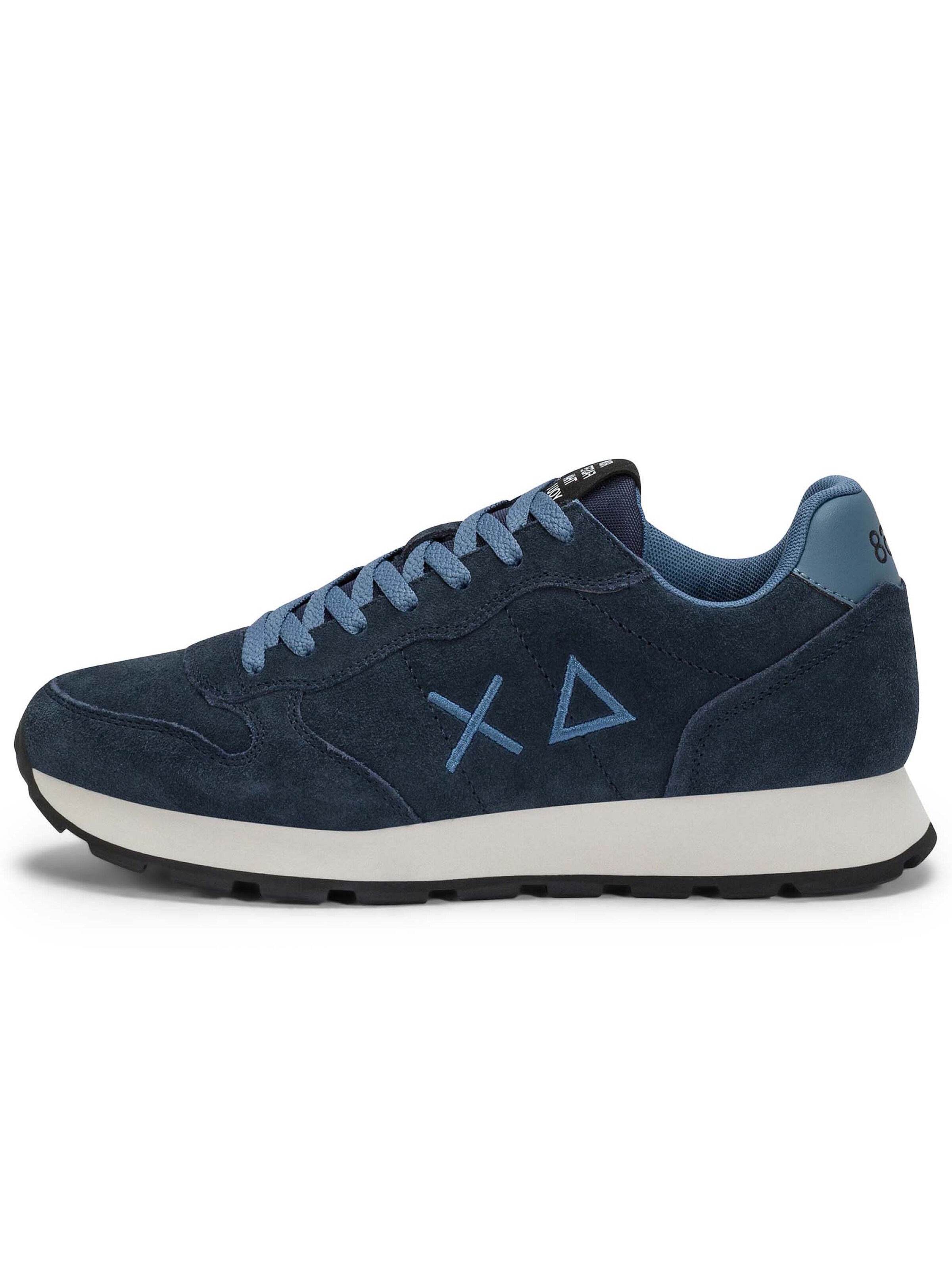 SUN68 Sneakers laag 'Tom' in Blauw: voorkant