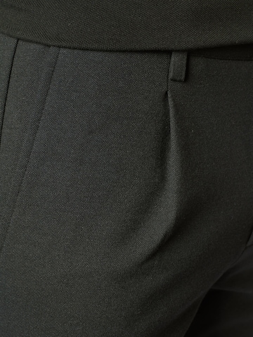 regular Pantaloni con pieghe di Lindbergh in nero