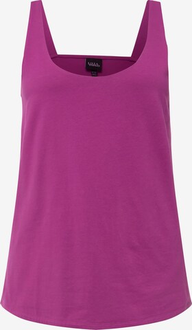 Ulla Popken Top in Lila: voorkant