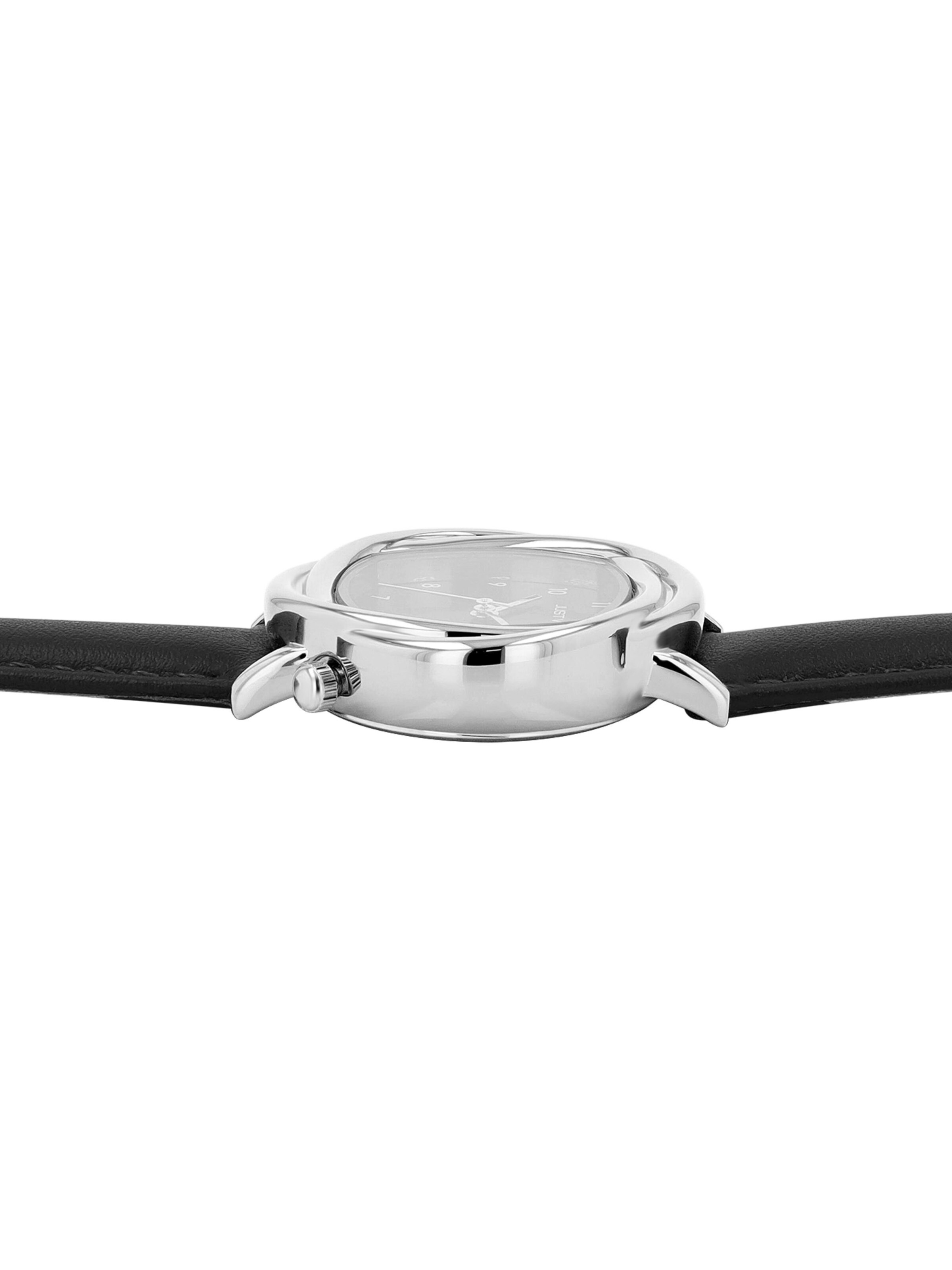 Just Watch Analog Watch 'Antoni, Datumsanzeige' in Black
