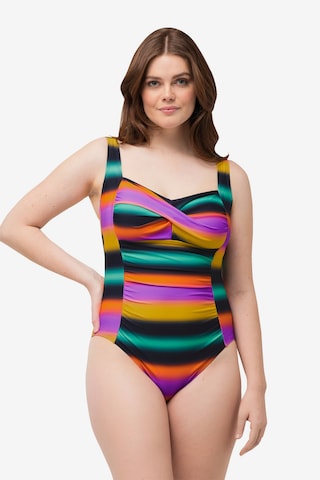 Ulla Popken Swimsuit in Mixed colors: front