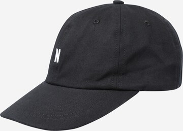 Casquette NORSE PROJECTS en noir : devant