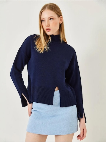Pull-over Bianco Lucci en bleu