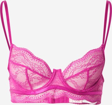 Hunkemöller Μπαλκονέ Σουτιέν 'Isabelle' σε ροζ: μπροστά