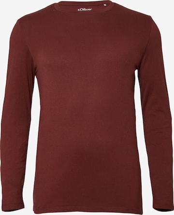 s.Oliver Shirt in Rood: voorkant