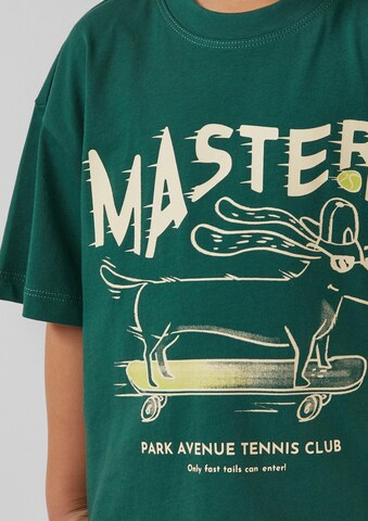 T-Shirt s.Oliver en vert
