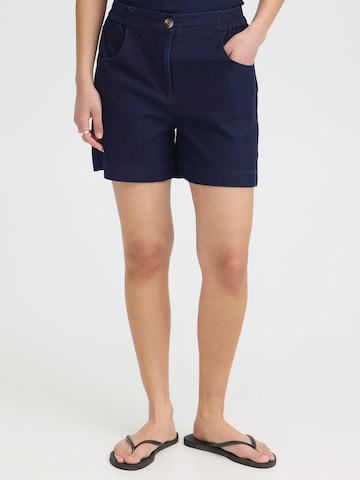 mėlyna ICHI Standartinis Džinsai: priekis