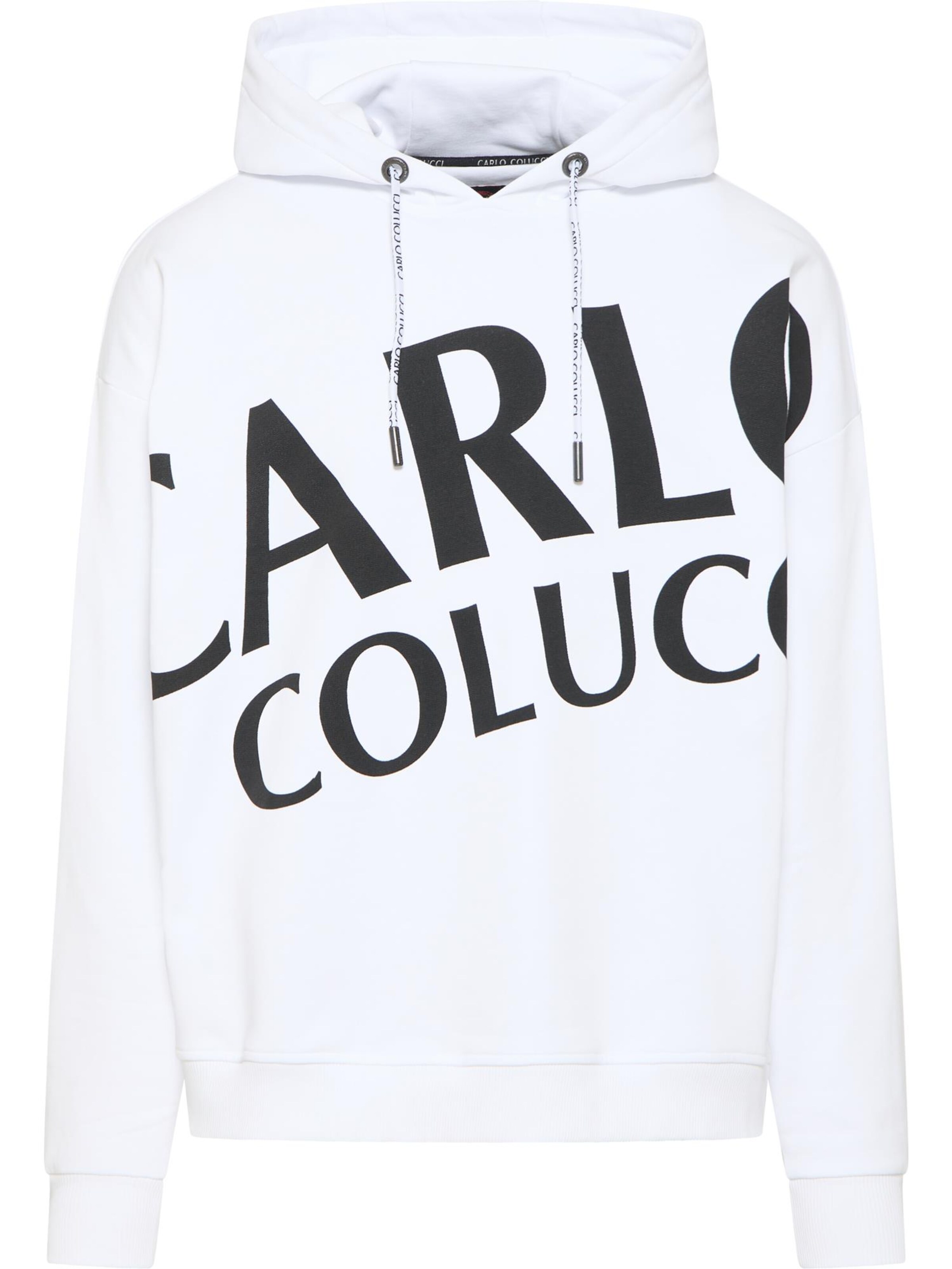 Carlo Colucci Sweatshirt ' Davoodi ' in Blue / White, Item view