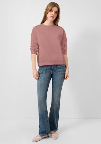 QS Sweatshirt in Roze