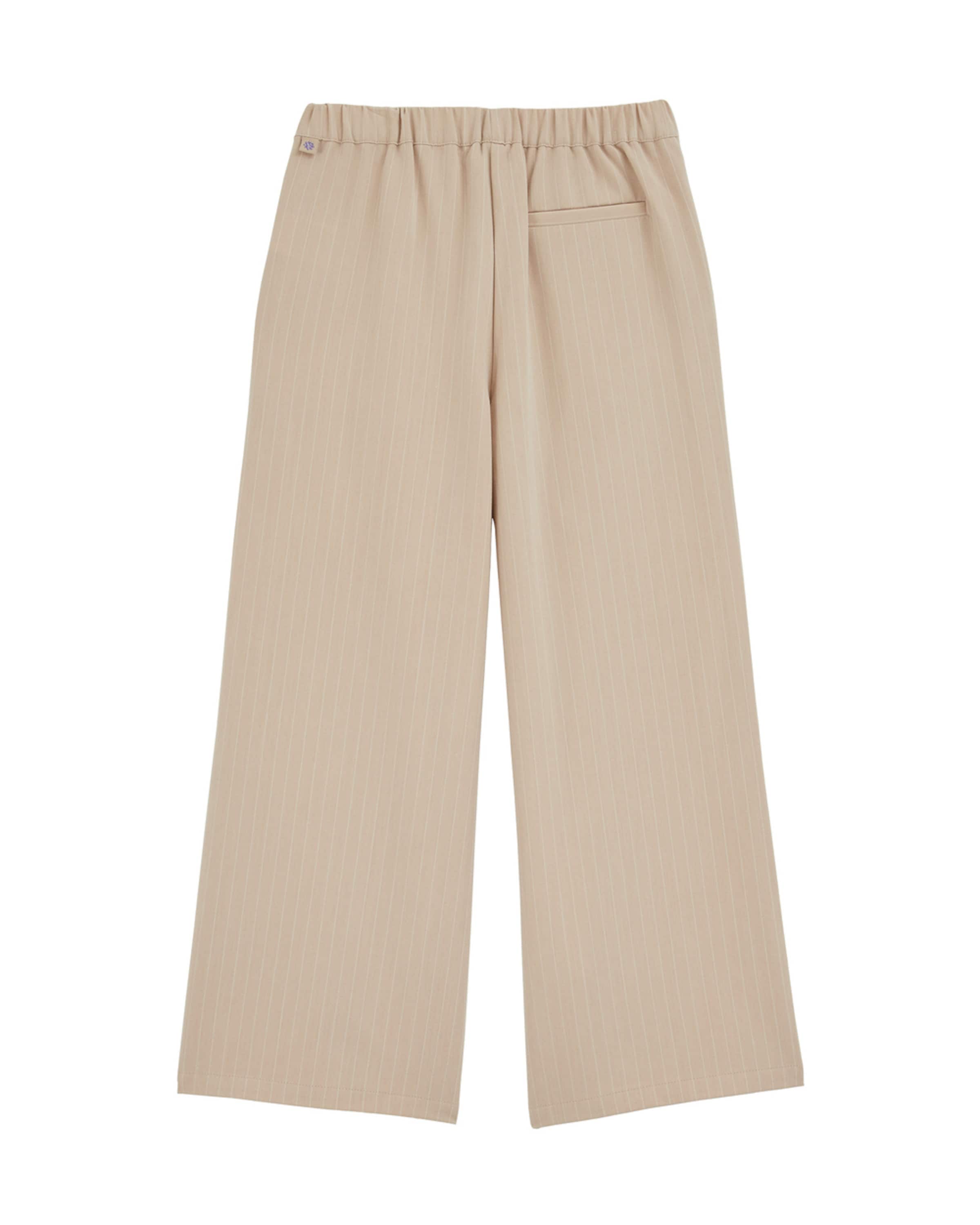WE Fashion Wide leg Byxa i beige