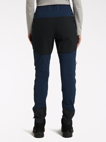 Haglöfs Slimfit Outdoorhose in Blau