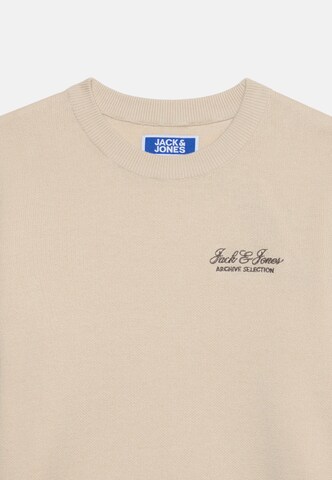 Jack & Jones Junior Pullover 'JJEARCHIVE' i beige