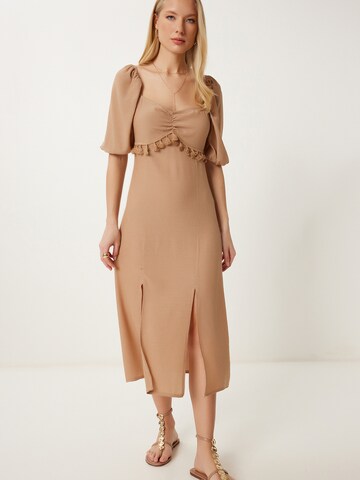 Happiness İstanbul Dress in Brown