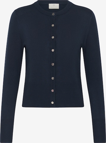 Cardigan 'KAlizza' Kaffe en bleu : devant