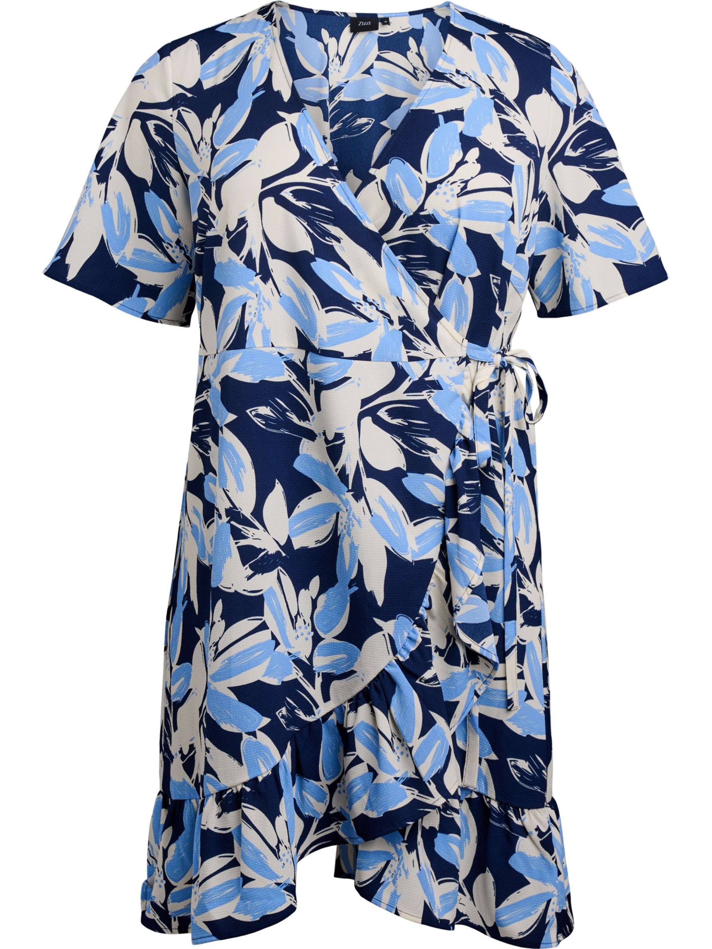 Zizzi - Vestido 'Caanni' em azul: frente