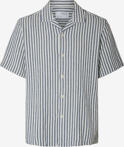 SELECTED HOMME Button Up Shirt in Navy / White, Item view