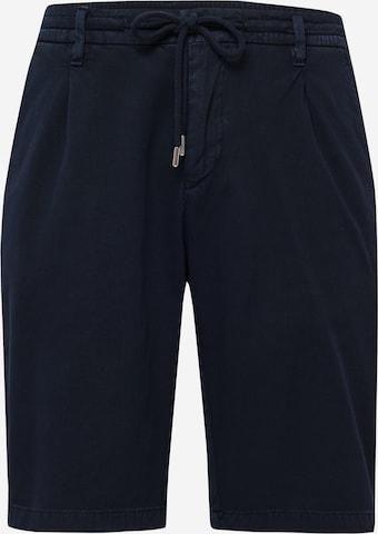 JOOP! Jeans Regular Pleat-front trousers in Blue: front