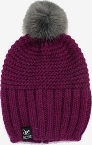 Surf Monkey Beanie in Red: front