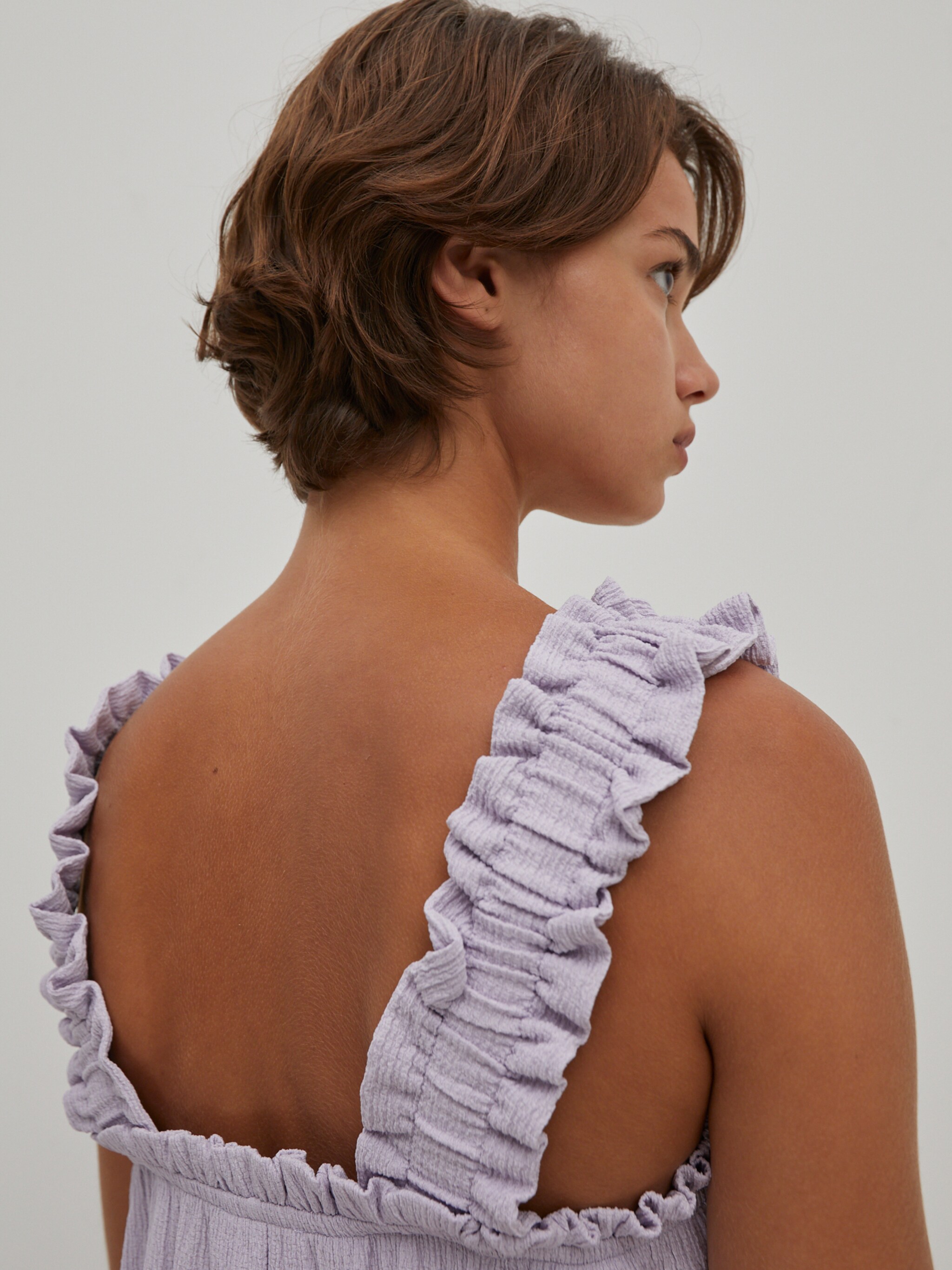 EDITED Producten Jurk 'Christine' Lila
